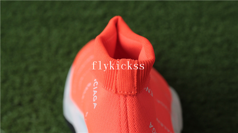 Balenciaga Speed Trainer Sock Orange Red